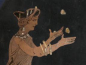 Woman juggling